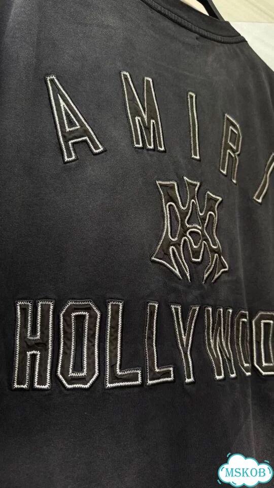 Футболка Amiri Hollywood оверсайз фото 1