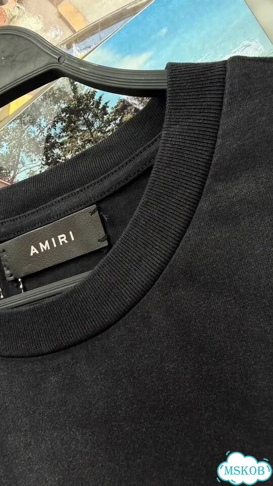 Футболка Amiri Hollywood оверсайз фото 6