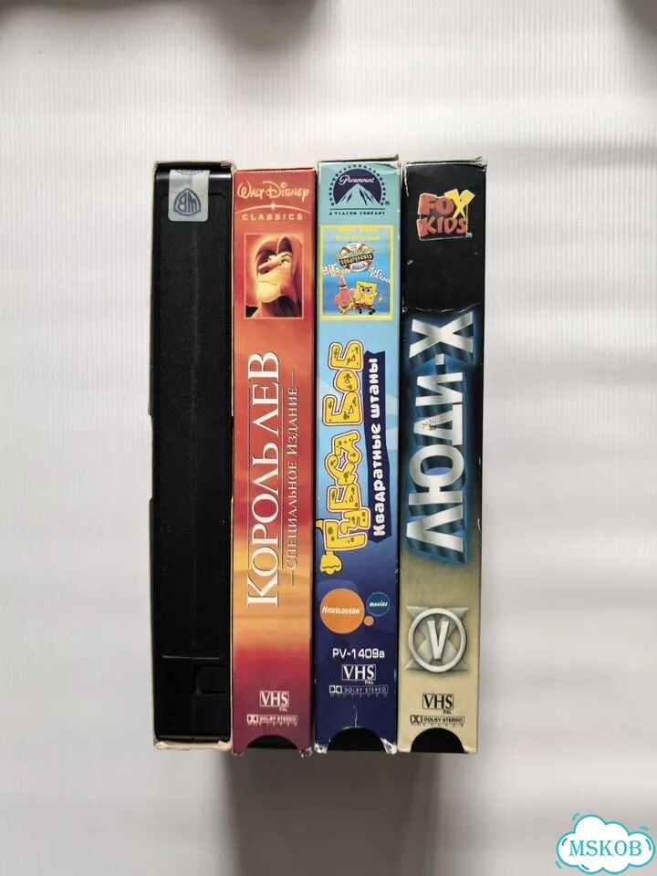 Кассета VHS с мультфильмами, лицензия фото 3