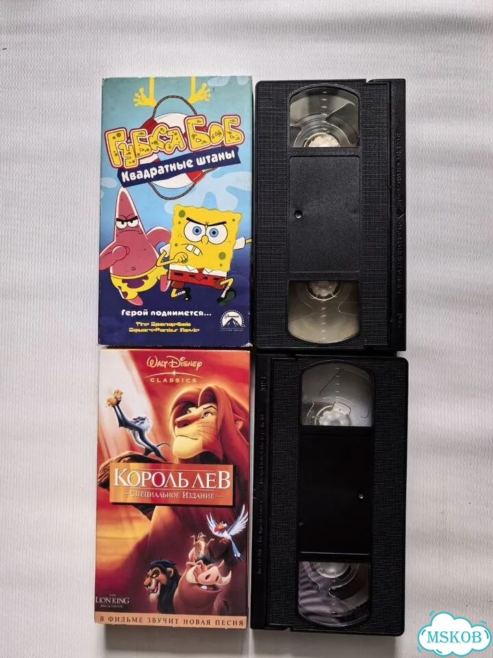 Кассета VHS с мультфильмами, лицензия фото 5