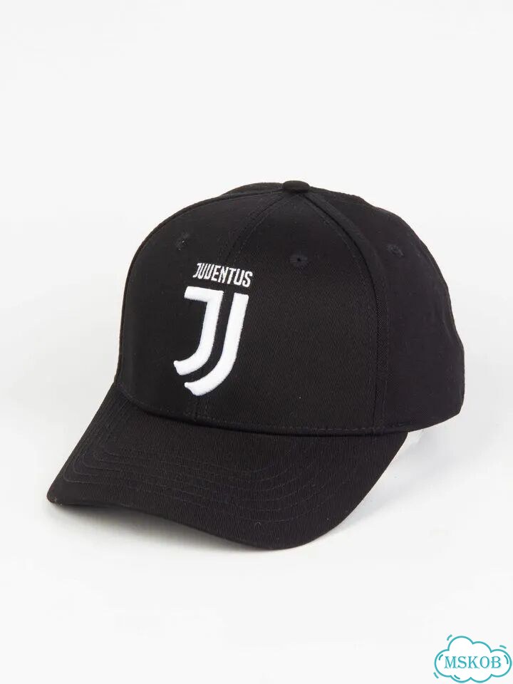 Бейсболка фирменная Juventus черная фото 2