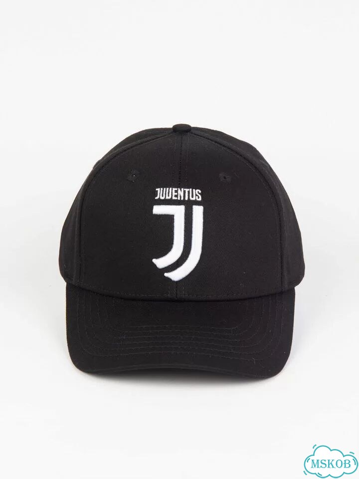 Бейсболка фирменная Juventus черная фото 3