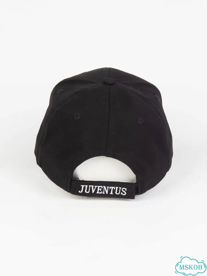Бейсболка фирменная Juventus черная фото 4