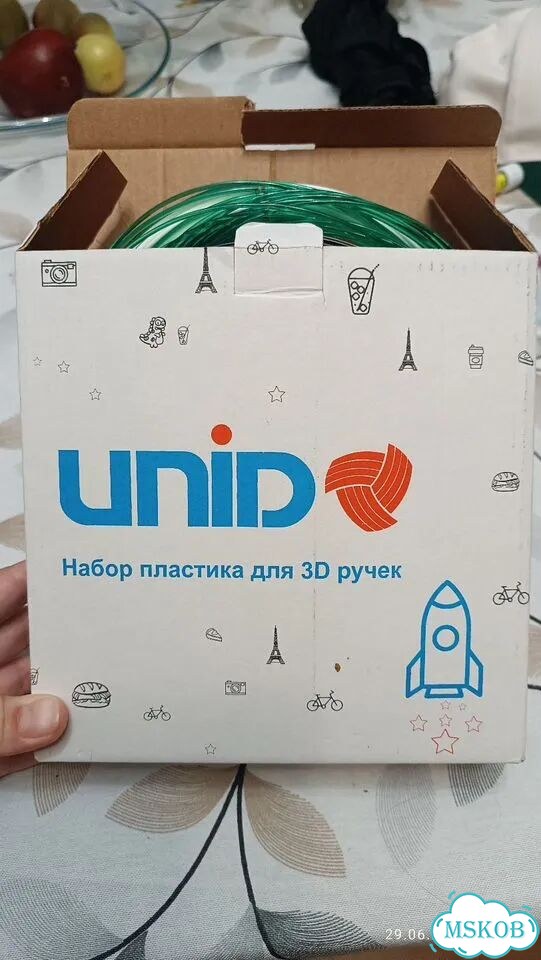 Пластик pla для 3D ручки фото 1