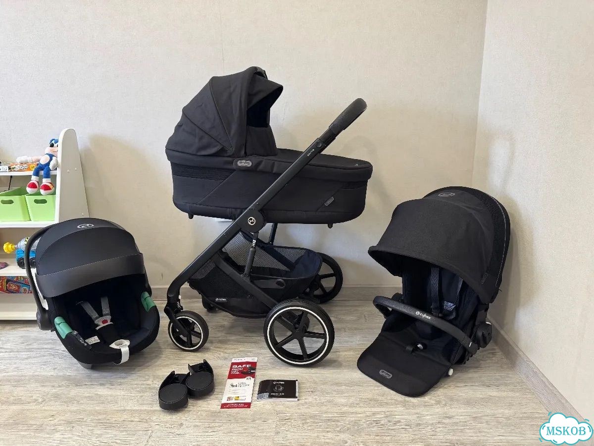 Коляска 3в1 Cybex Balios S lux 2025 как новая фото 1