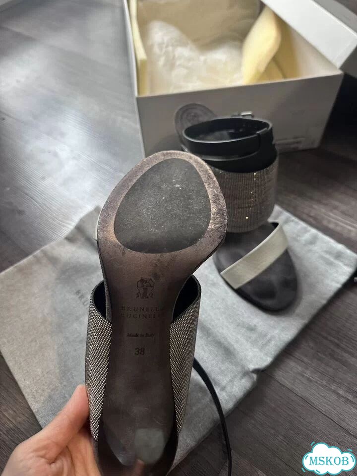 Brunello cucinelli босоножки 38 фото 3