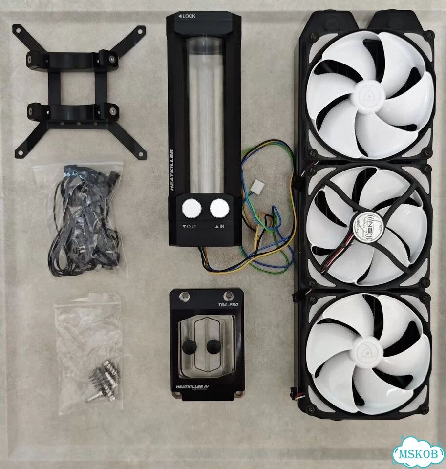 Threadripper heatkiller IV PRO + Alphacool + помпа фото 1