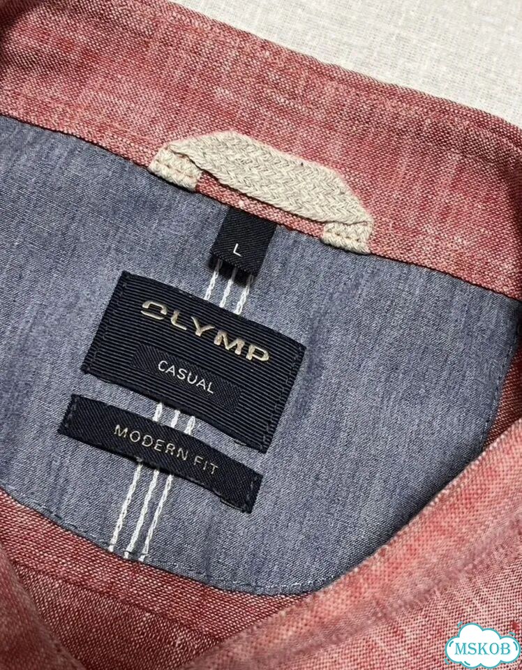Льняная рубашка Olymp фото 4