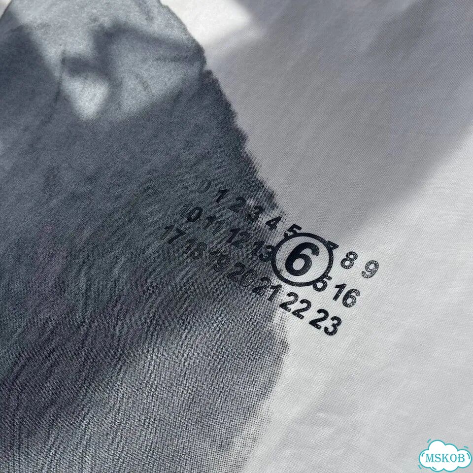 Футболка Maison Margiela белая фото 6