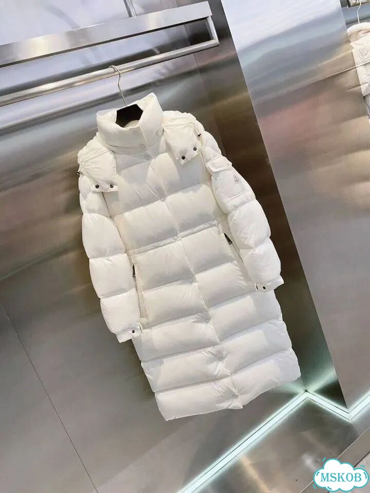 Moncler Cavettaz Hooded Long Down пуховик женский фото 10