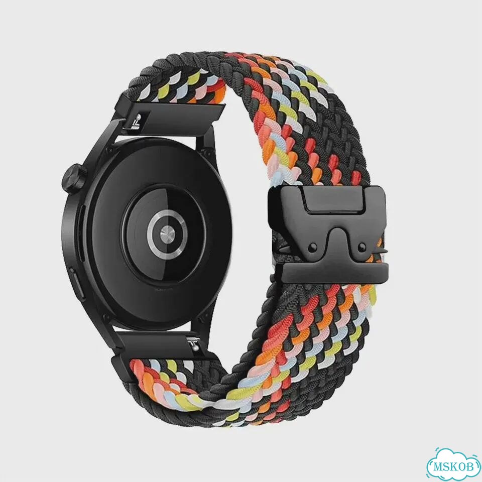 Ремешок yeelusee 22mm Black Rainbow для Garmin Venu 4 фото 1