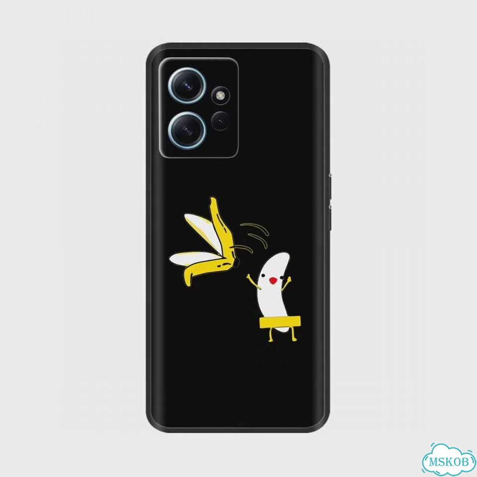Чехол для Xiaomi Redmi Note 12 4G, новая мода, мягкая задняя крышка с рисунком бабочки для Xiaomi Re фото 5