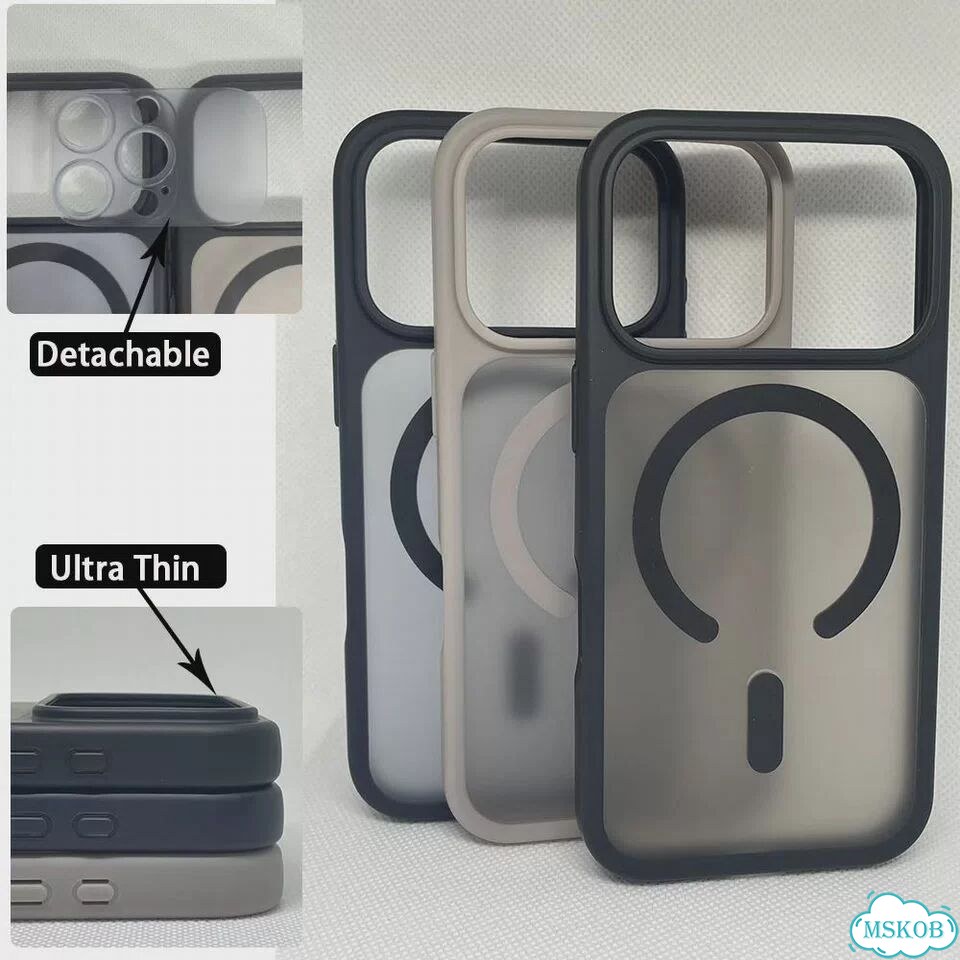 Белый чехол для iPhone 17 Pro Max с MagSafe фото 3