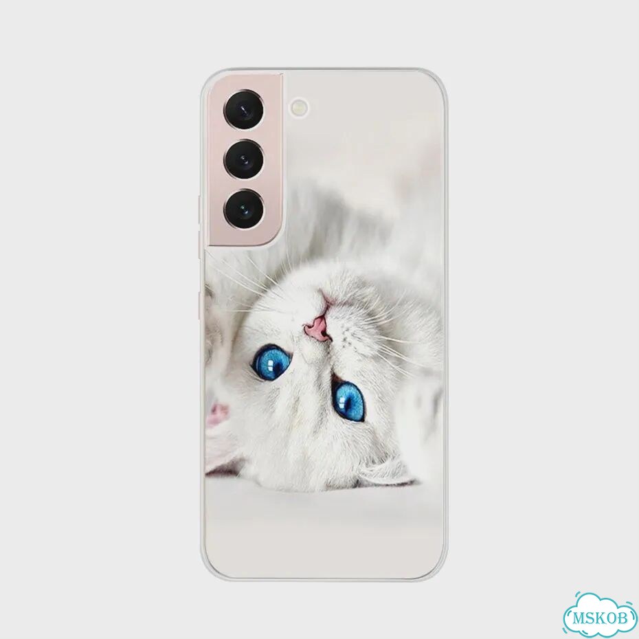 Чехол для телефона с красивым цветком для Samsung Galaxy S22 Pro S 22, Ультратонкий чехол с милым ко фото 3