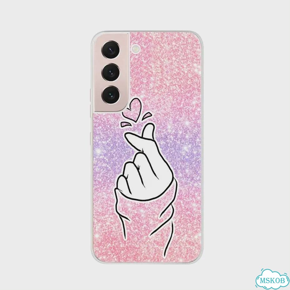 Чехол для телефона с красивым цветком для Samsung Galaxy S22 Pro S 22, Ультратонкий чехол с милым ко фото 7