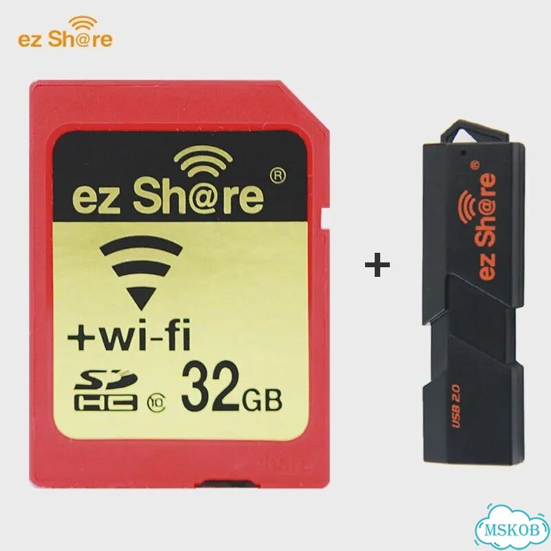 Оригинальная карта памяти EZ share, SD Wi-Fi карта 32 гб, 16 гб, беспроводная карта Share класса 10 фото 2