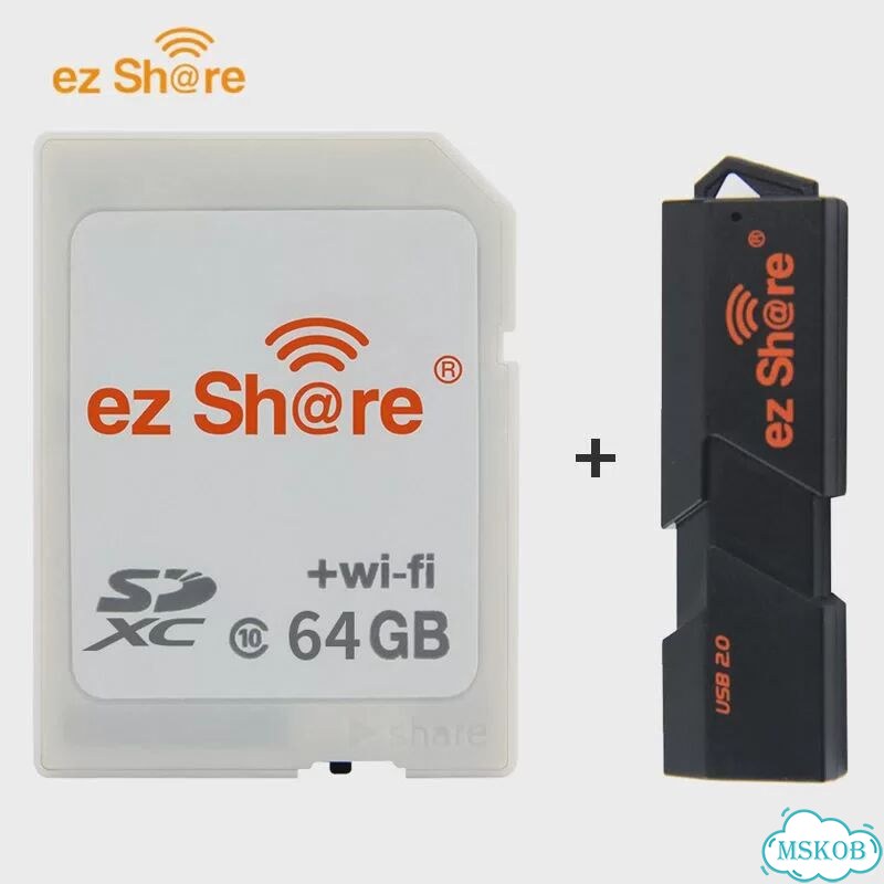 Оригинальная карта памяти EZ share, SD Wi-Fi карта 32 гб, 16 гб, беспроводная карта Share класса 10 фото 3