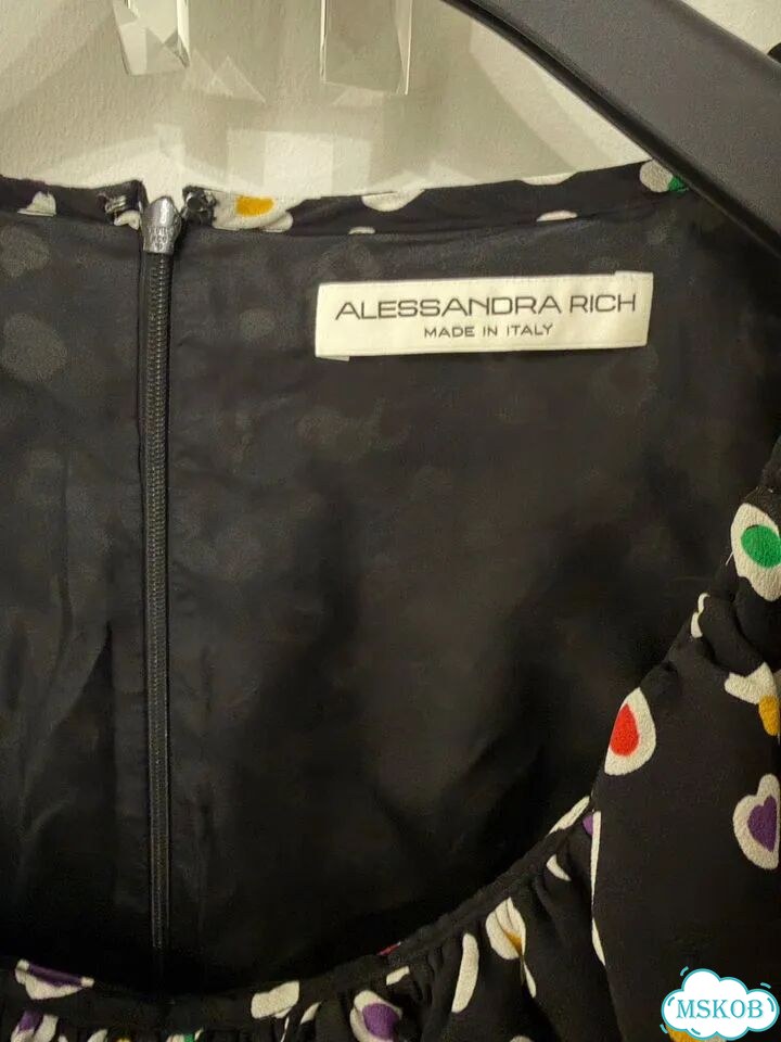 Платье Alessandra Rich оригинал шелк фото 10