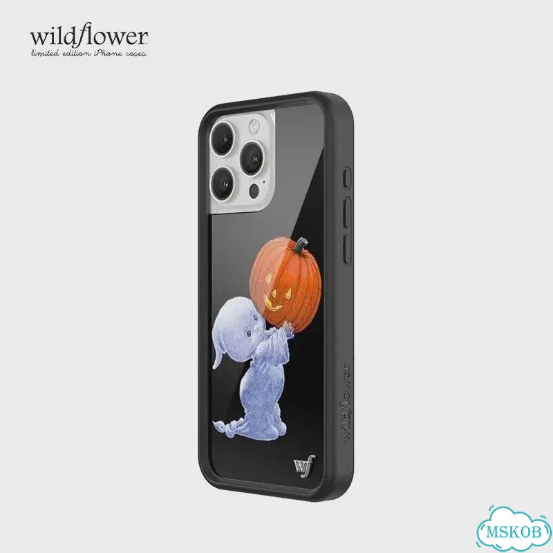 Чехол для телефона Wildflower Ins Little Ghost для iPhone 17, 12, 13, 14, 15, For iPhone 14Pro Max фото 2