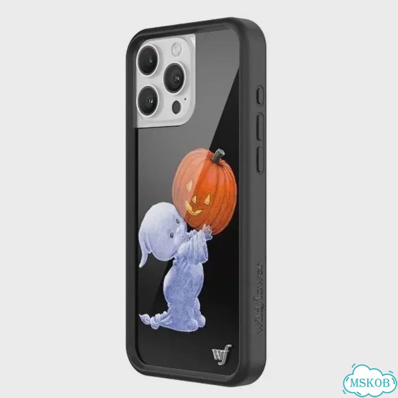 Чехол для телефона Wildflower Ins Little Ghost для iPhone 17, 12, 13, 14, 15, For iPhone 14Pro Max фото 6