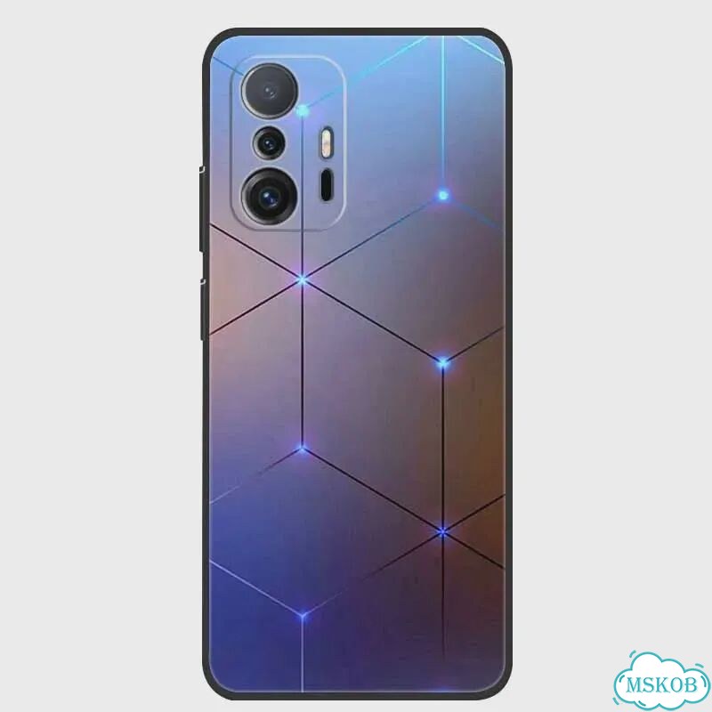 Для Xiaomi 11T Pro чехол животные защитный мягкий силиконовый Черный, G08.CH.443, For Xiaomi 11T Pro фото 3