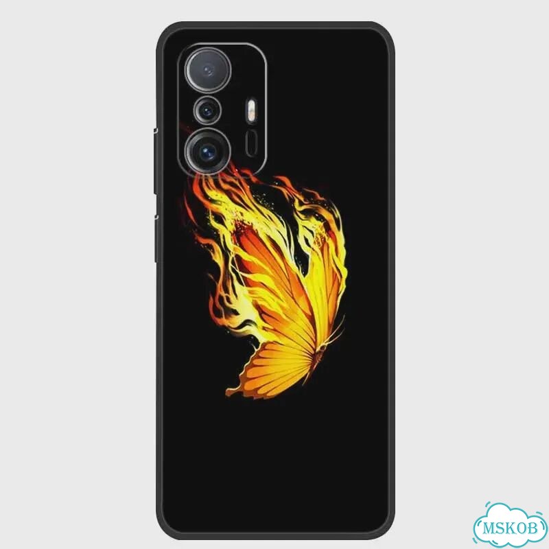 Для Xiaomi 11T Pro чехол животные защитный мягкий силиконовый Черный, G08.CH.443, For Xiaomi 11T Pro фото 7