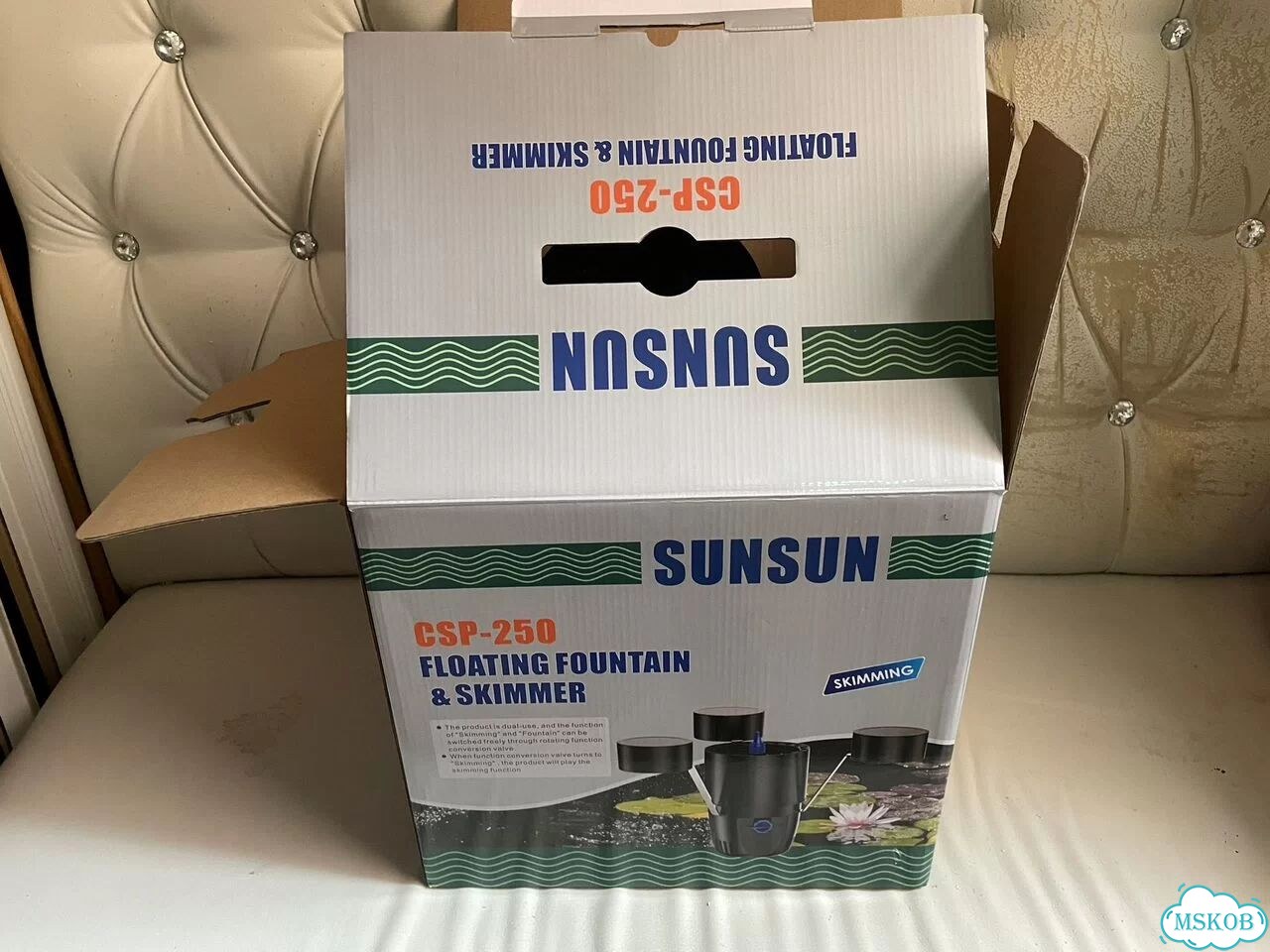 Скиммер плавающий sunsun csp-250 фото 1