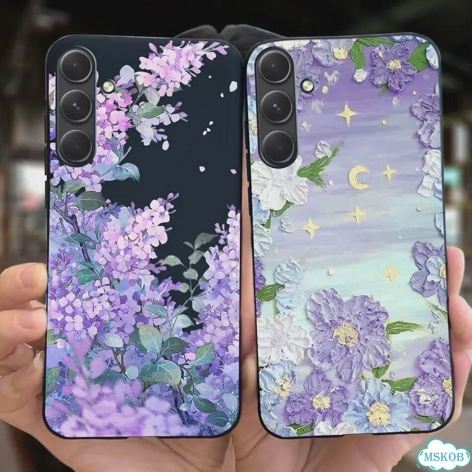 Чехол для телефона Samsung Galaxy A55, модный Мягкий силиконовый чехол-накладка с рисунком Луны для фото 5