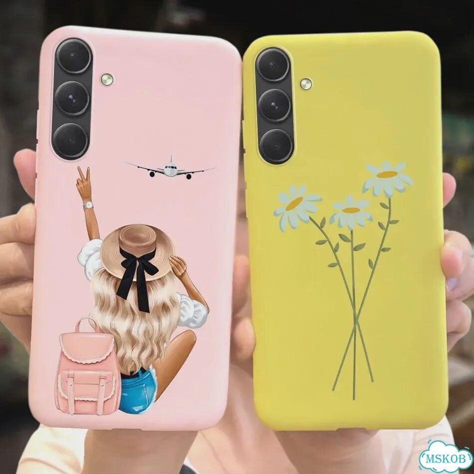 Чехол для телефона Samsung Galaxy A55, модный Мягкий силиконовый чехол-накладка с рисунком Луны для фото 7