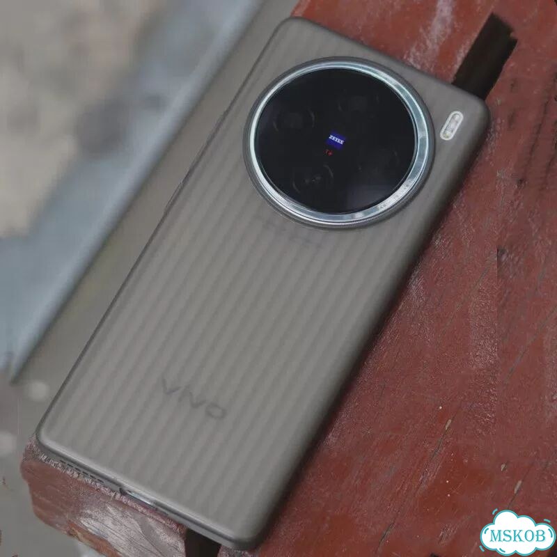 Чехол Corrugated Clear для Vivo X100 Ultra, матовый фото 3
