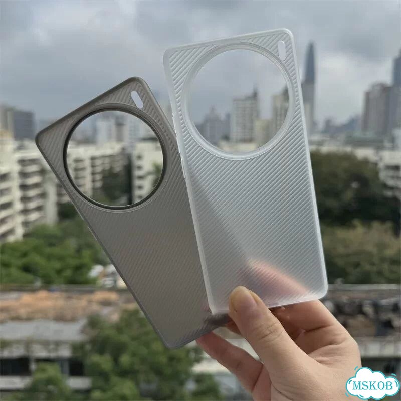 Чехол Corrugated Clear для Vivo X100 Ultra, матовый фото 5