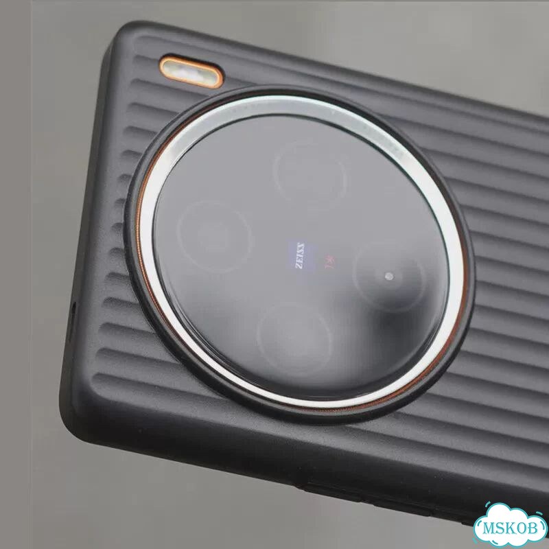 Чехол Corrugated Clear для Vivo X100 Ultra, матовый фото 6