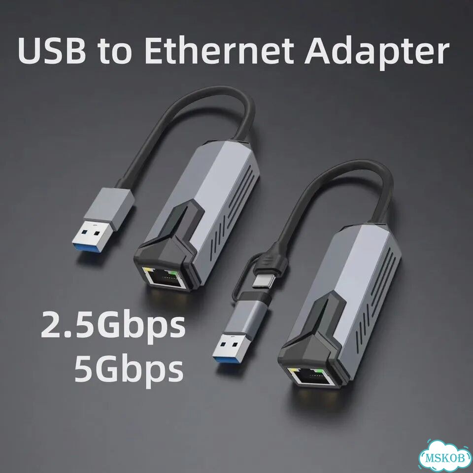 EQP Ethernet-адаптер USB-C 2.5Гбит A to 2.5G фото 2