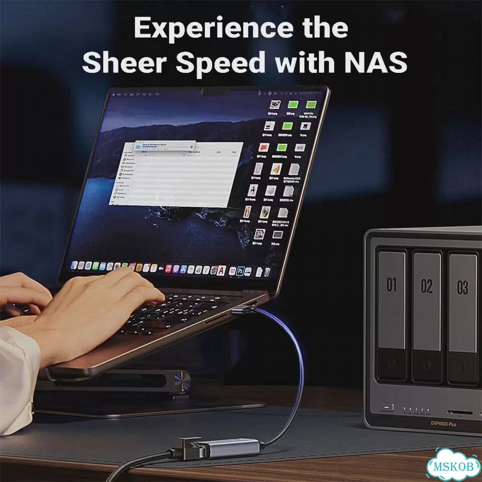 EQP Ethernet-адаптер USB-C 2.5Гбит A to 2.5G фото 5