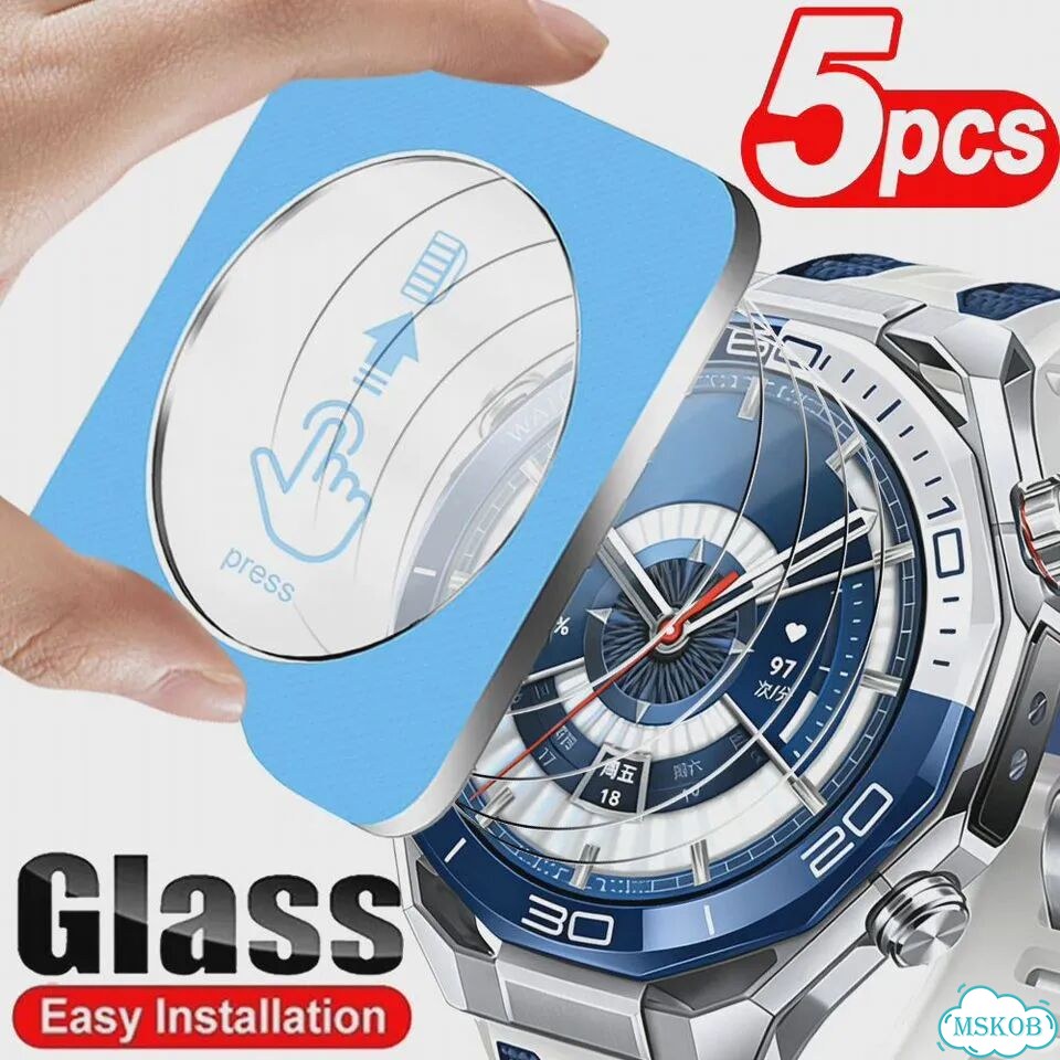 Закаленное стекло для Huawei Watch Ultimate 2 bappsus 5X-With Install Kit фото 2