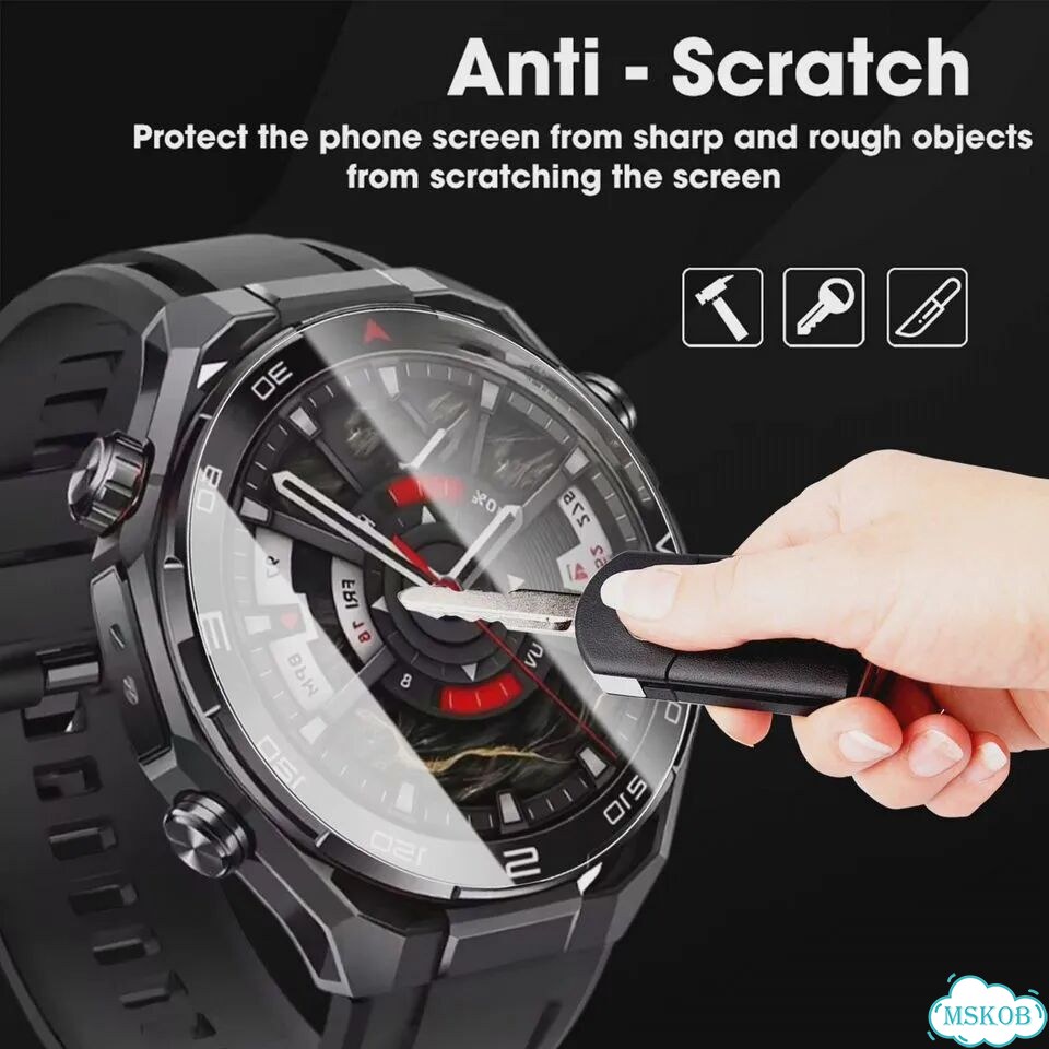 Закаленное стекло для Huawei Watch Ultimate 2 bappsus 5X-With Install Kit фото 4