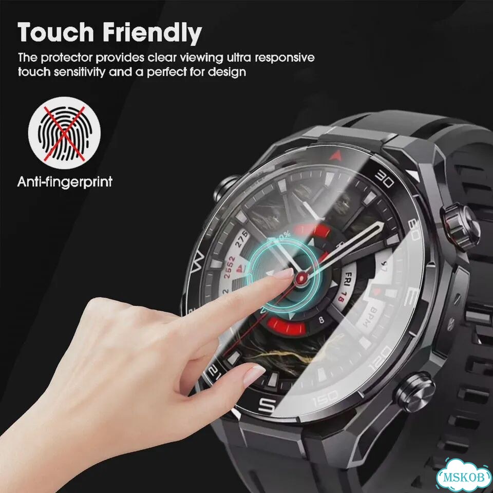 Закаленное стекло для Huawei Watch Ultimate 2 bappsus 5X-With Install Kit фото 7