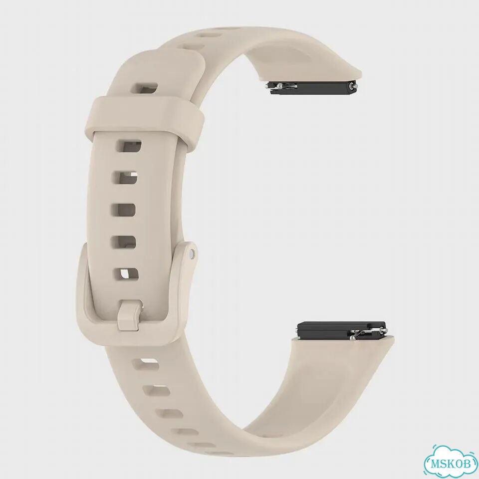 Силиконовый ремешок для Huawei Band 7 zenheo Бежевый, Beige фото 1