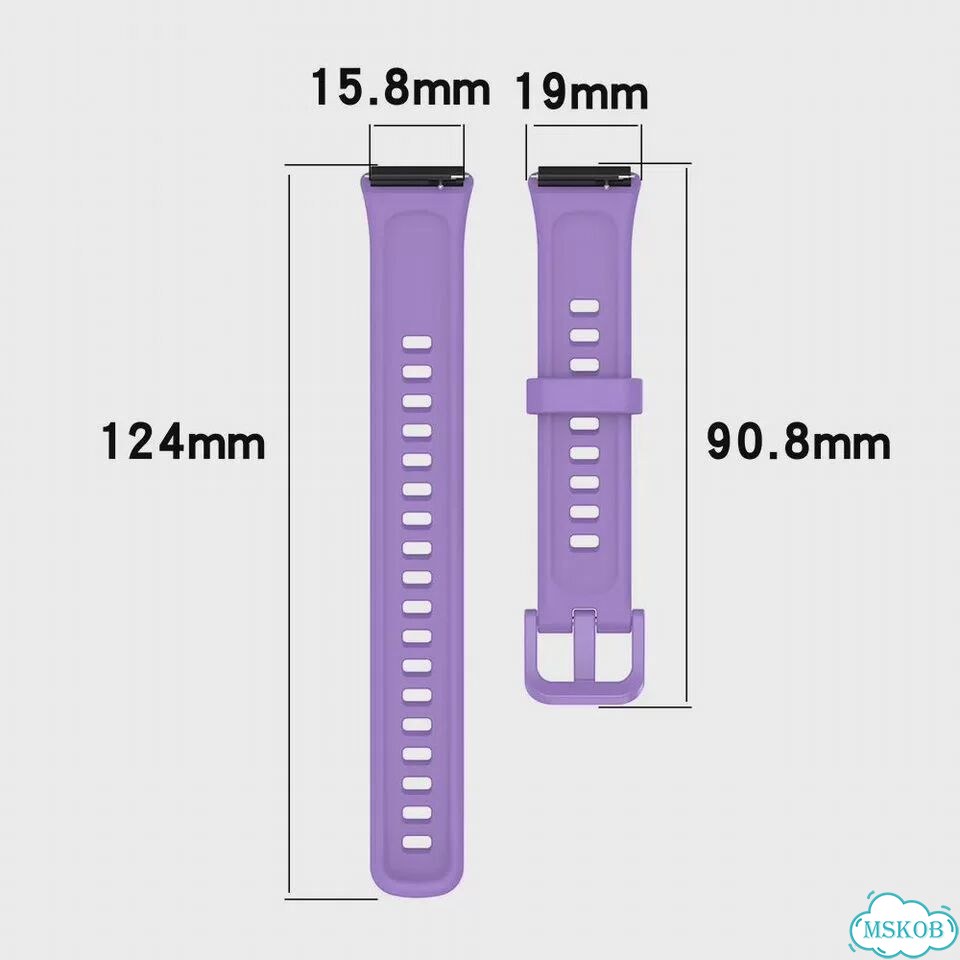 Силиконовый ремешок для Huawei Band 7 zenheo Бежевый, Beige фото 7
