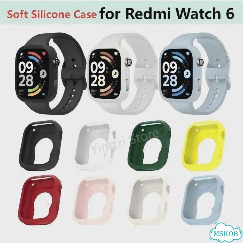 Черный силиконовый чехол для Apple Watch 6 фото 2