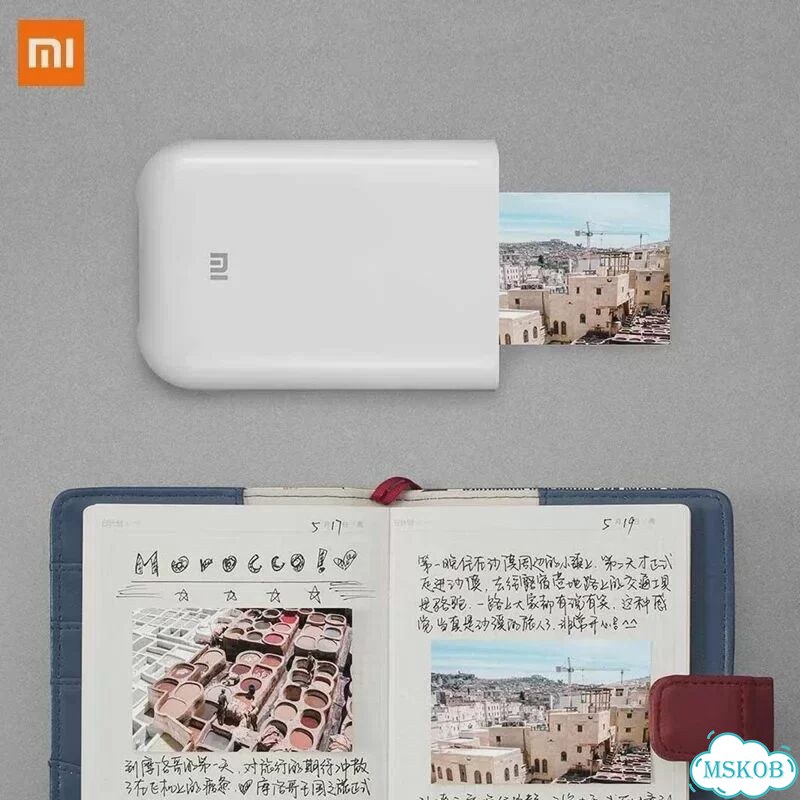 Xiaomi mijia AR Фотопринтер 40pcs paper No box фото 6