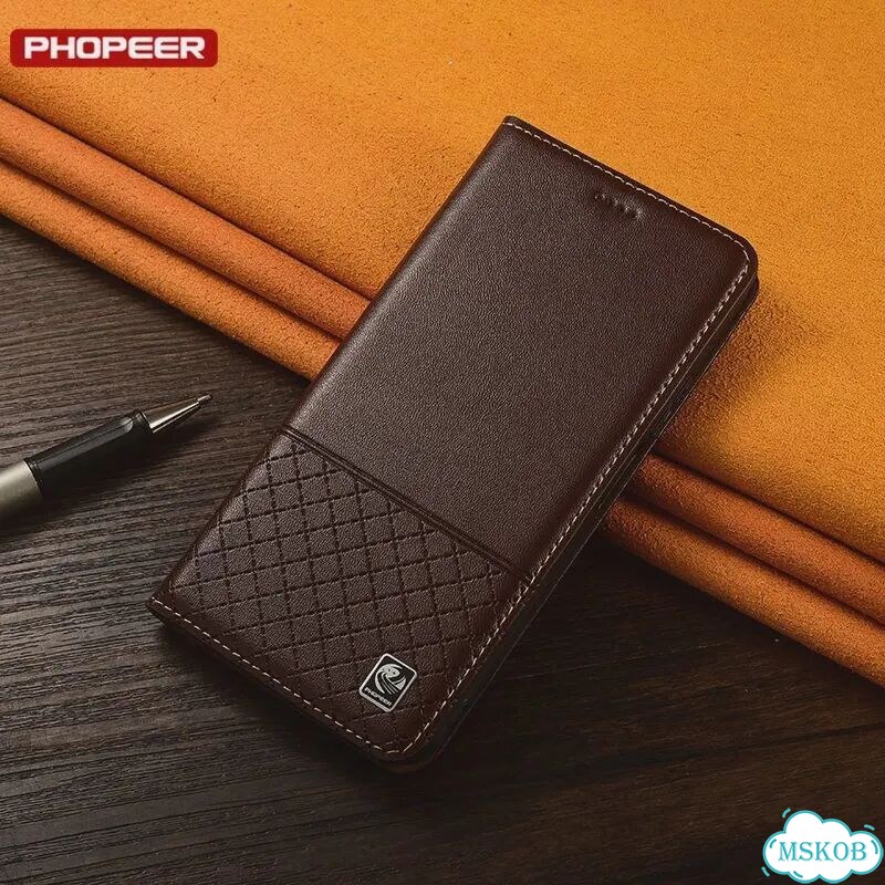 Черный кожаный чехол-кошелек Oukitel WP55 Pro фото 2