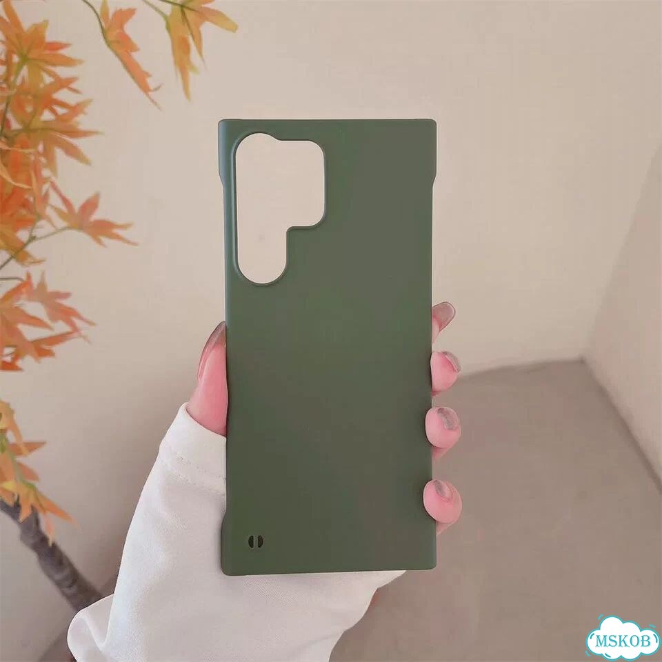 Чехол для Samsung Galaxy S24 Ultra, Army Green, матовый фото 1