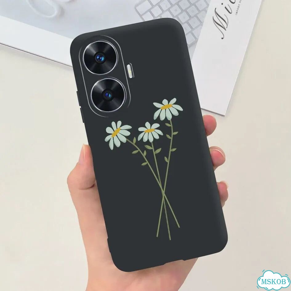 Чехол для oppo Realme C55, задняя панель из мягкого силикона для Realme C55 RMX3710 C 55 Real me C55 фото 1