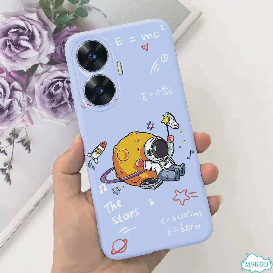 Чехол для oppo Realme C55, задняя панель из мягкого силикона для Realme C55 RMX3710 C 55 Real me C55 фото 4