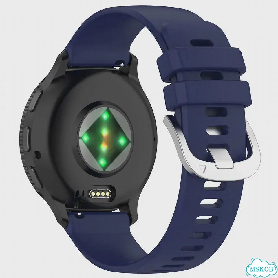 Красный силиконовый ремешок Arvin для Garmin Venu 4 45mm фото 4