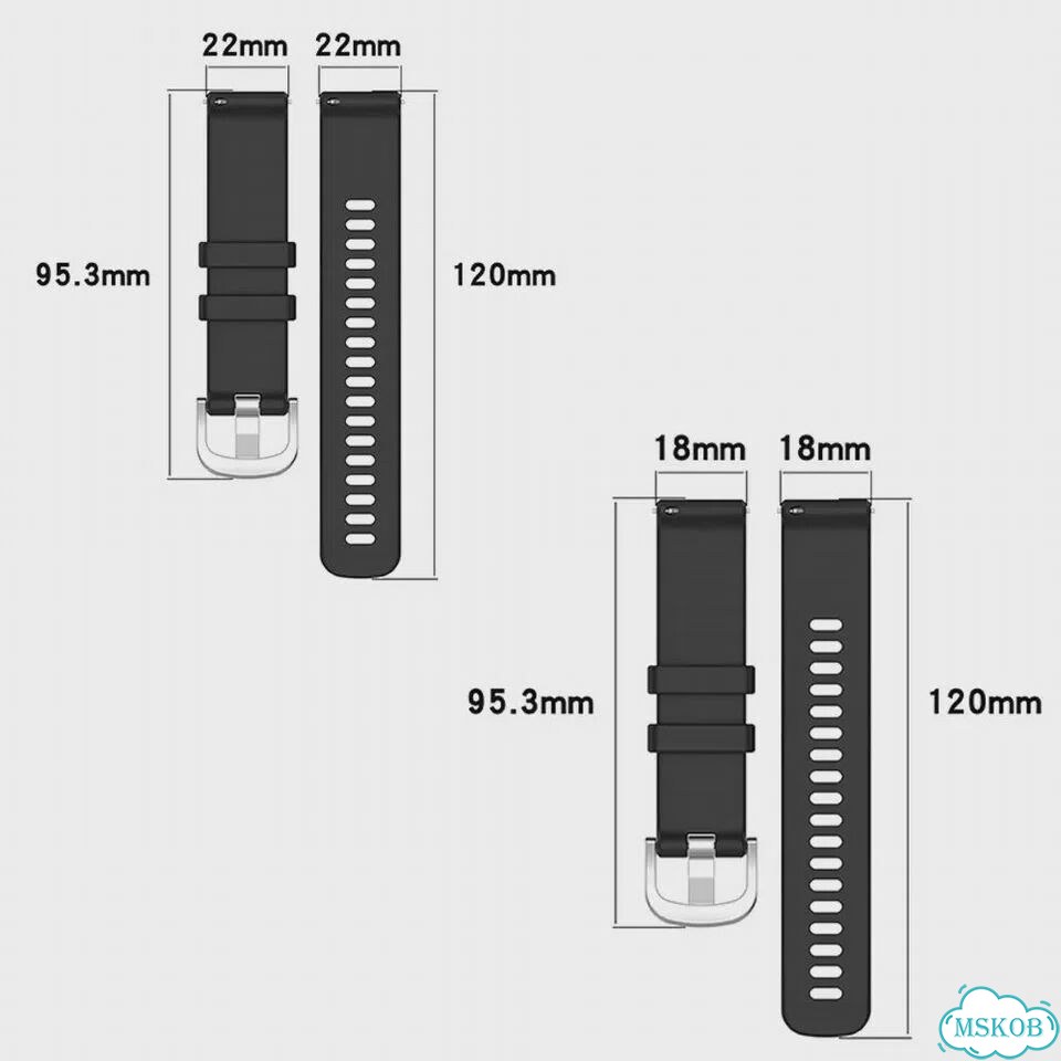 Красный силиконовый ремешок Arvin для Garmin Venu 4 45mm фото 7