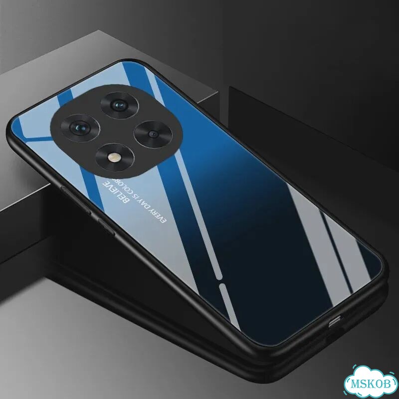 Черный чехол из закаленного стекла для Redmi Note 14 Pro 4G, Color: 6 фото 5