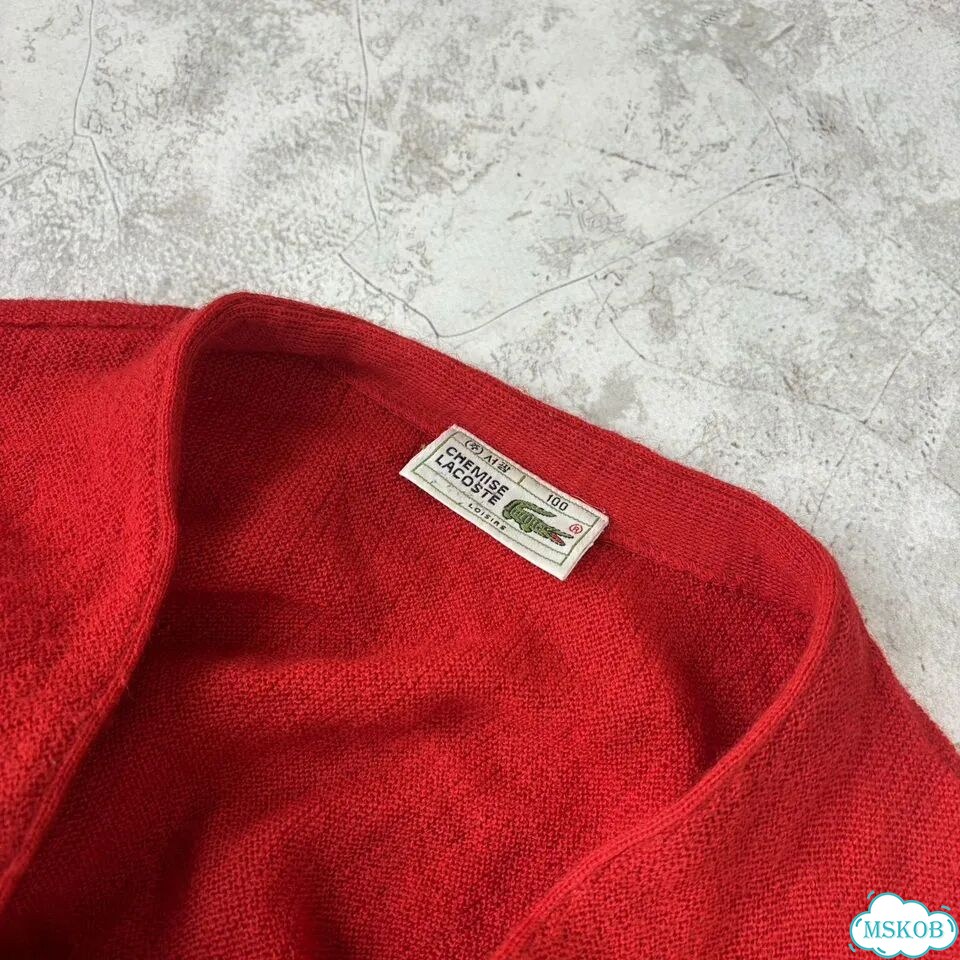 Винтажный кардиган Lacoste оригинал фото 3
