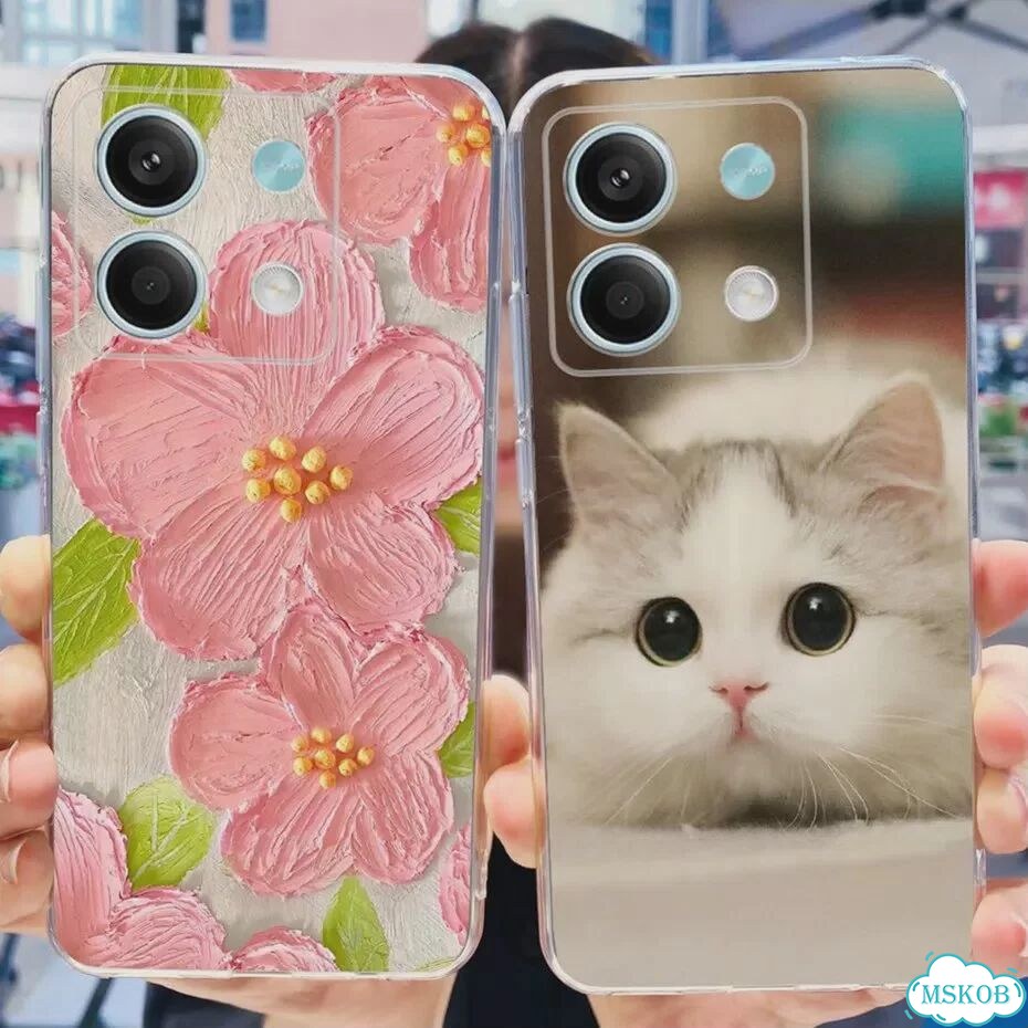 Чехол Redmi Note 13 Pro 4G, Цвет 717, силикон фото 2
